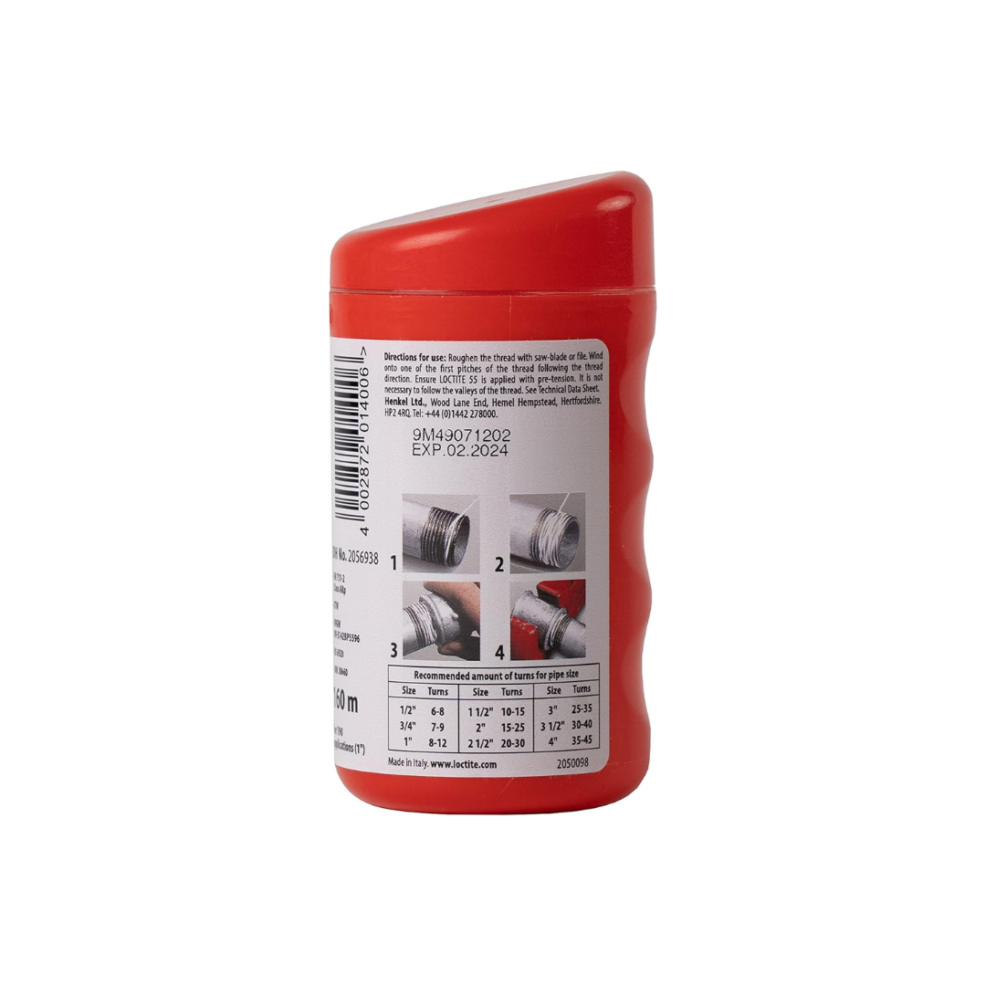 LOCTITE 55 - سلك مانع تسرب الأنابيب - 160 متر