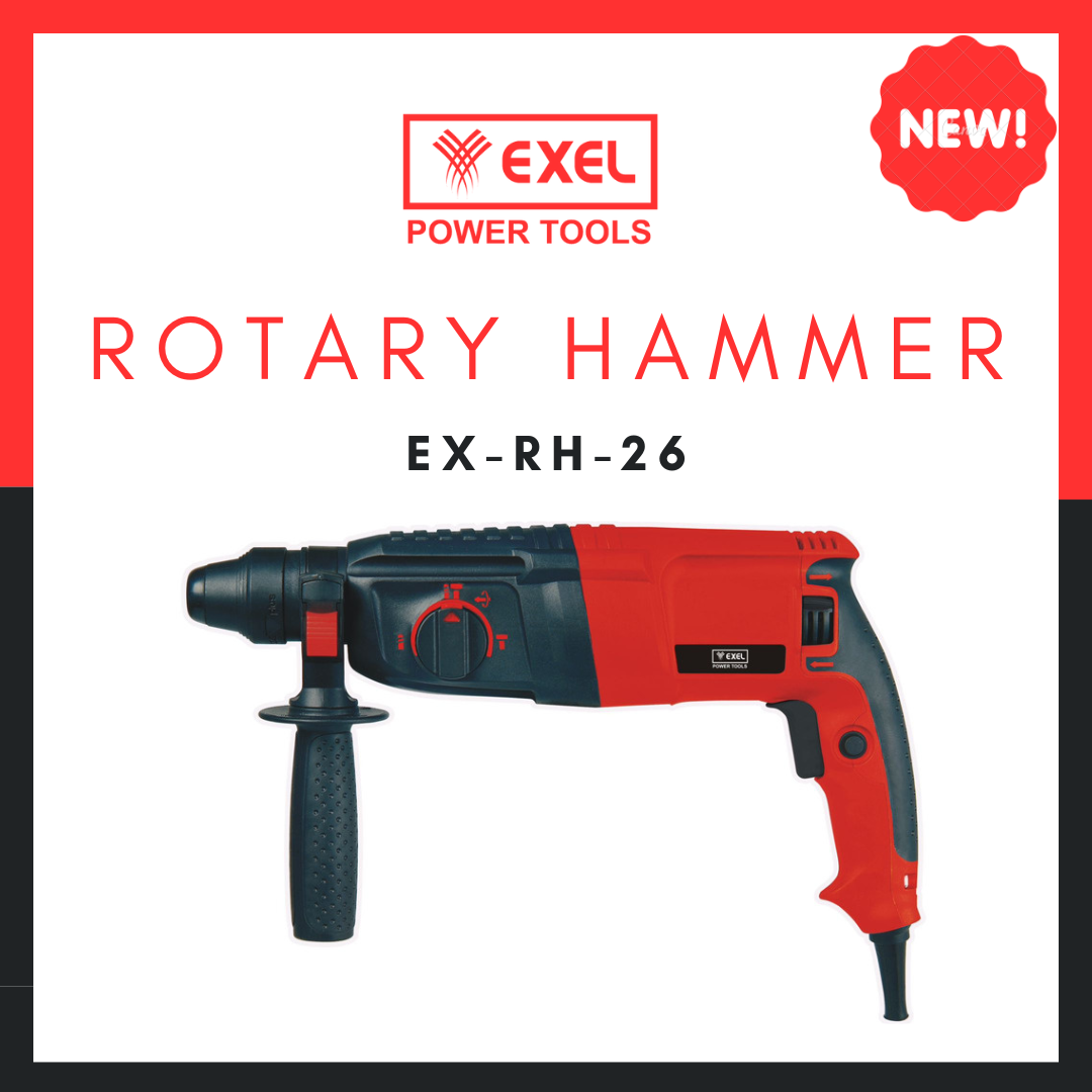 Rh26 24 Ibell Hammer Drill Machine 26mm IBELL Rotary Hammer Drill
