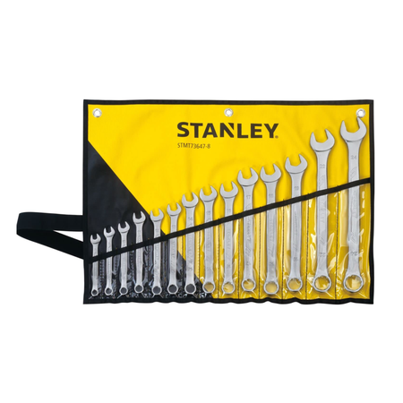 Stanley 14-pc combination wrench set STMT73647-8, 8–24mm