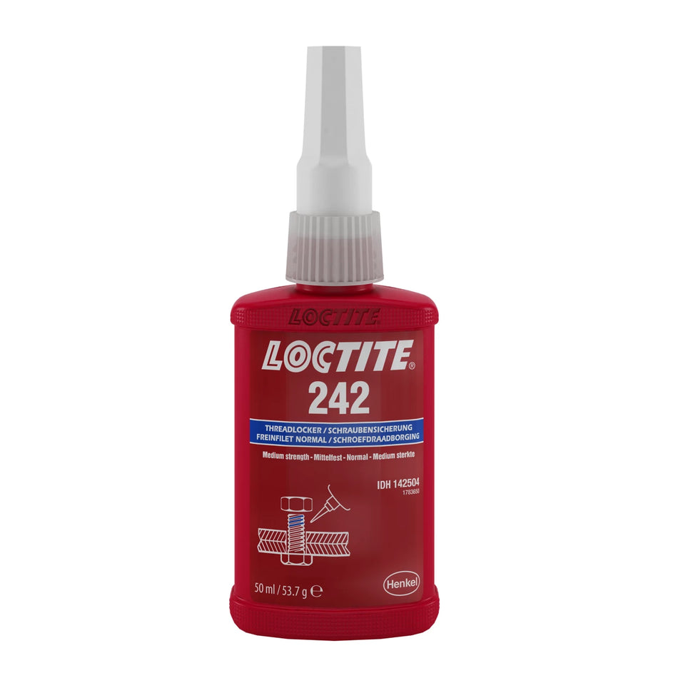 LOCTITE 242 - Medium Strength Threadlocker - 50ml