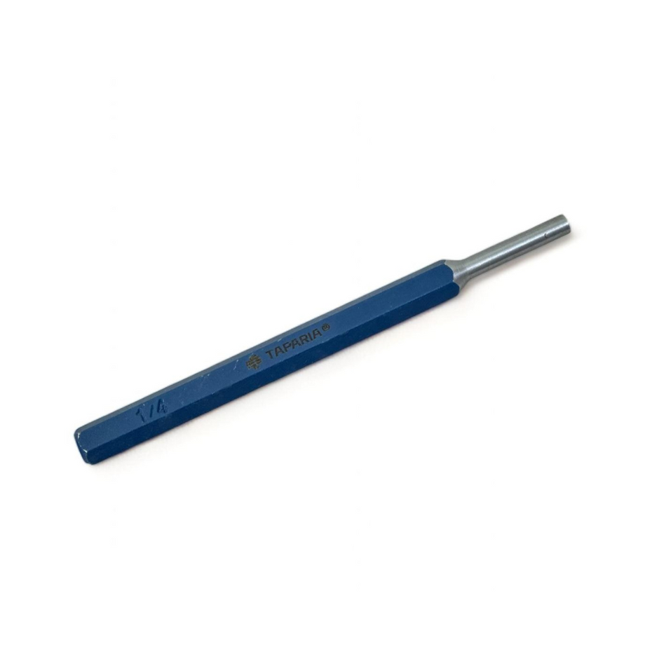 Taparia Pin Punch Hex 1/4" x 5-3/4" (6mm)