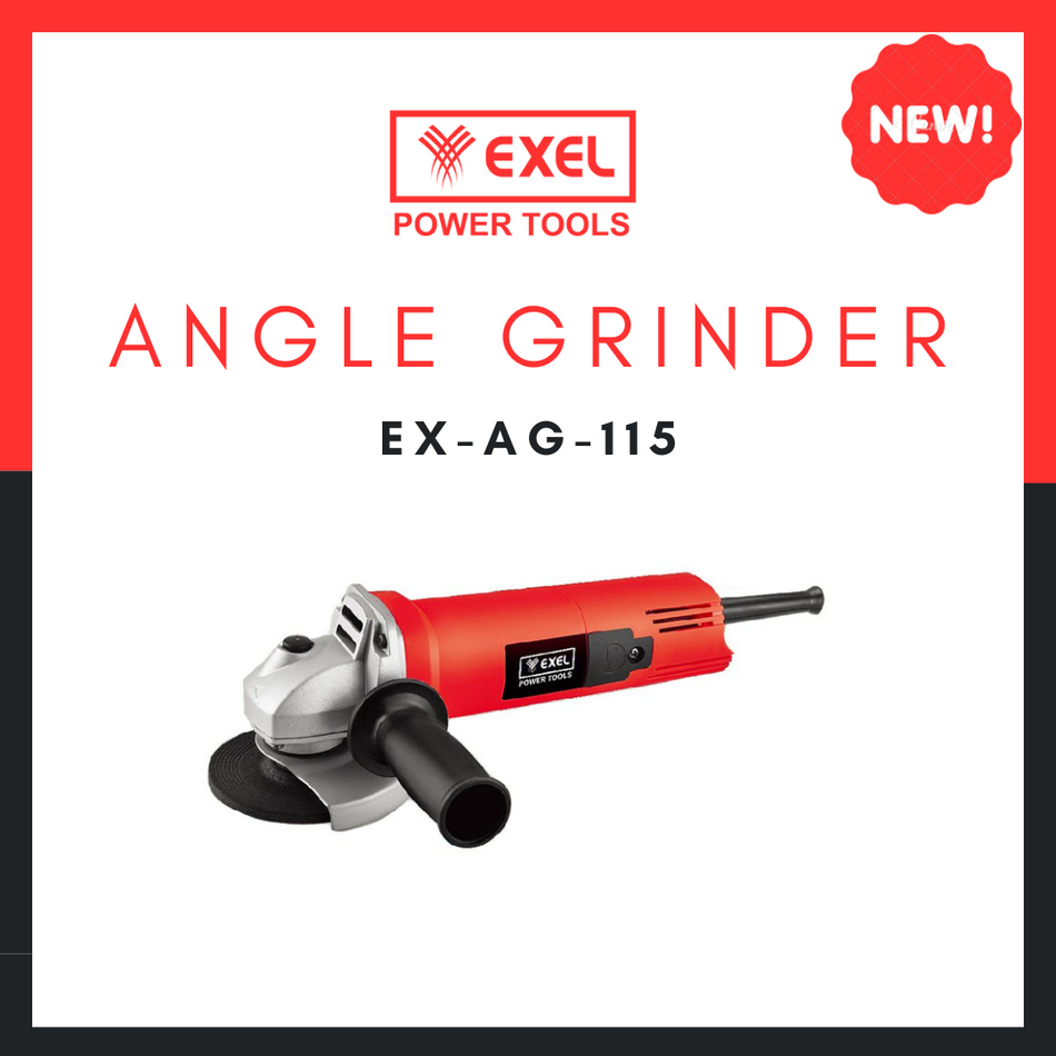 EXEL ANGLE GRINDER - 115MM