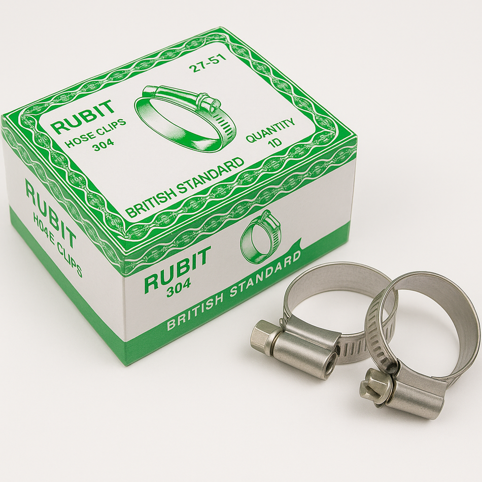 Rubit SS 304 Hose Clip 11–16