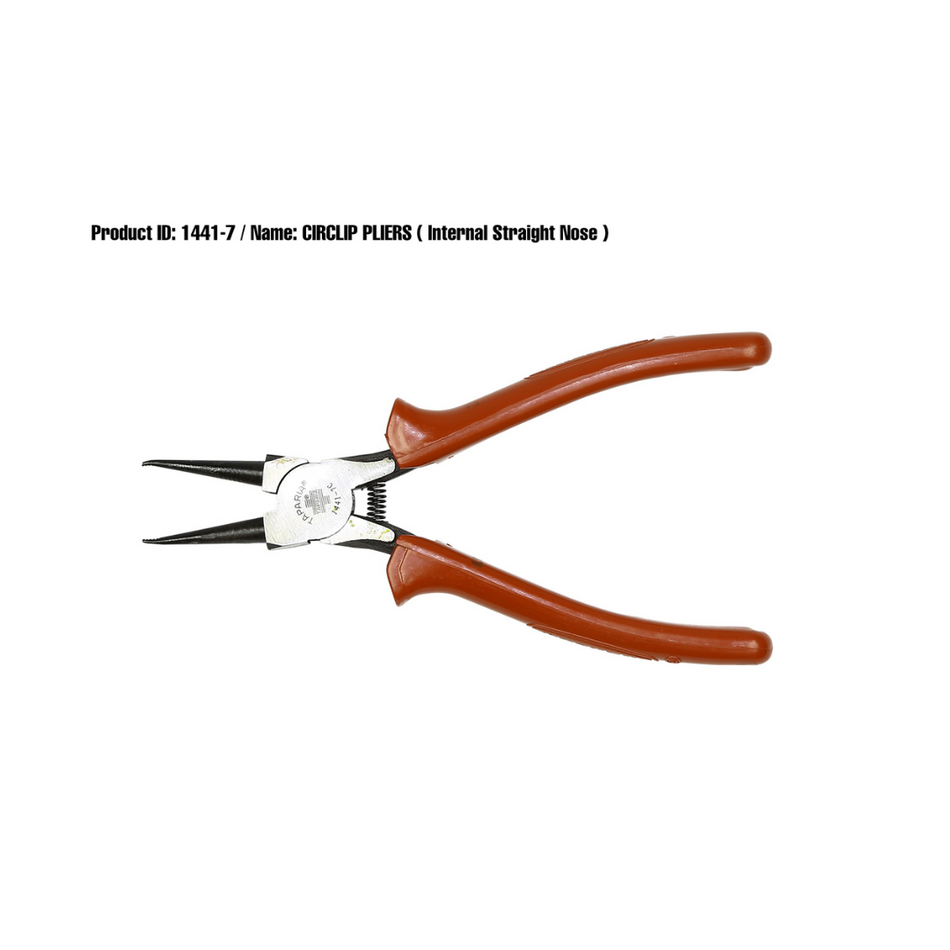 Taparia Internal Straight Circlip Plier 5"