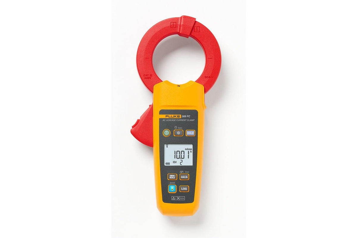 Fluke 369 FC True RMS Leakage Current Clamp Meter, 60mm Jaw