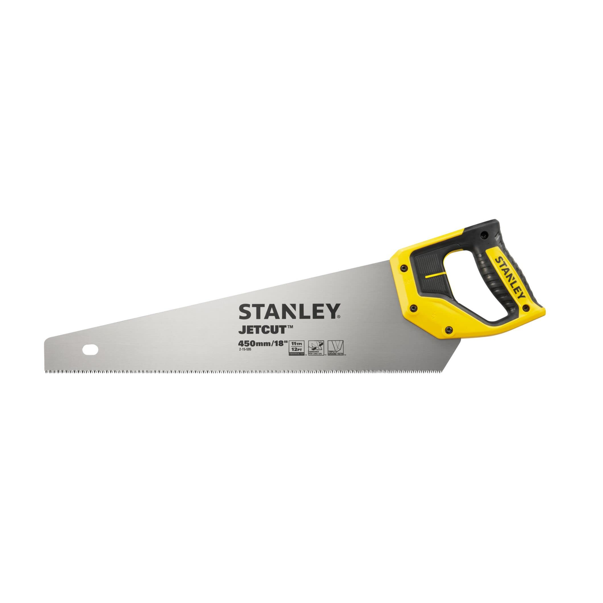 Stanley Jet Cut fine finish saw 2-15-595 450 mm with induction hardened triple ground teeth in UAE