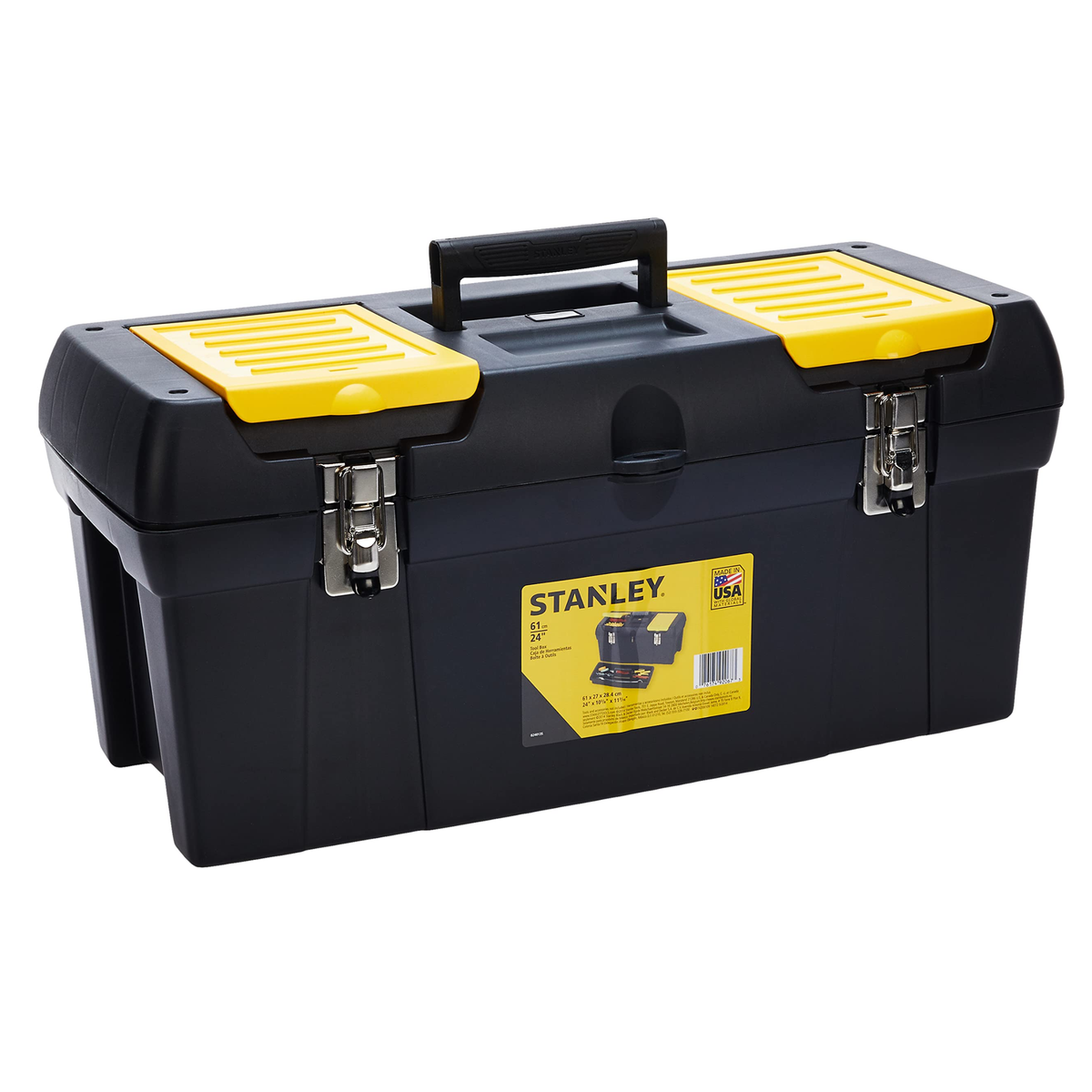 Stanley 24″ Series 2000 Toolbox 024013S with lid organizers
