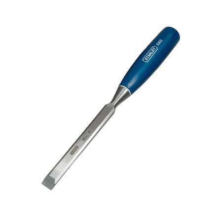 Stanley Bevel Edge Chisel 0-16-539 – 10mm Blue Handle Woodworking Chisel – Dubai UAE