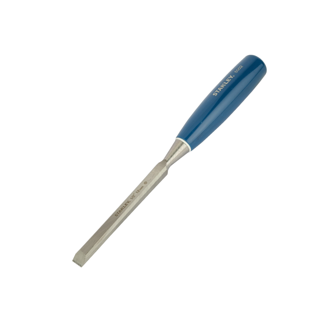 Stanley Bevel Edge Chisel 0-16-540 – 12mm Blue Handle Woodworking Chisel – Dubai UAE