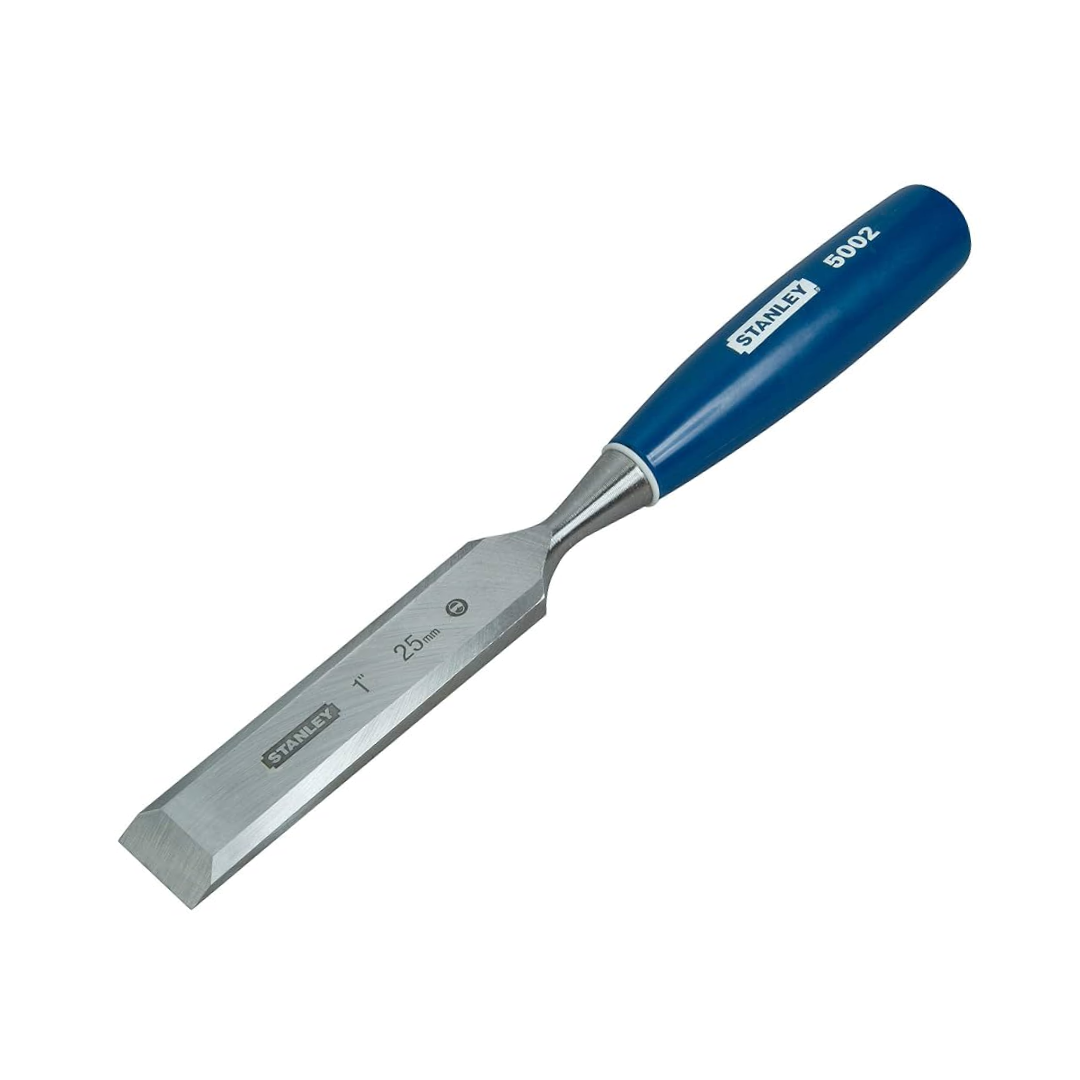 Stanley Bevel Edge Chisel 0-16-551 – 25mm Blue Handle Woodworking Chisel – Dubai UAE