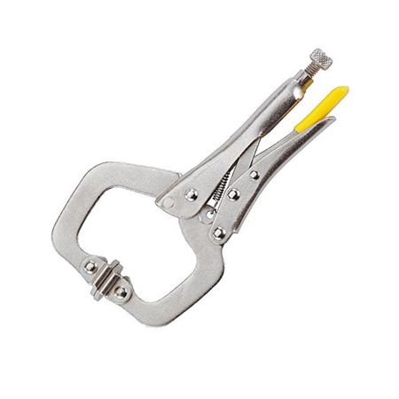 Stanley C Clamp Locking Plier 0-84-816 – 7 Inch Heavy-Duty Silver Locking Plier – Dubai UAE