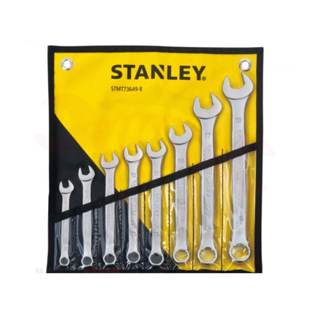 Stanley 8-piece combination wrench set STMT73649-8
