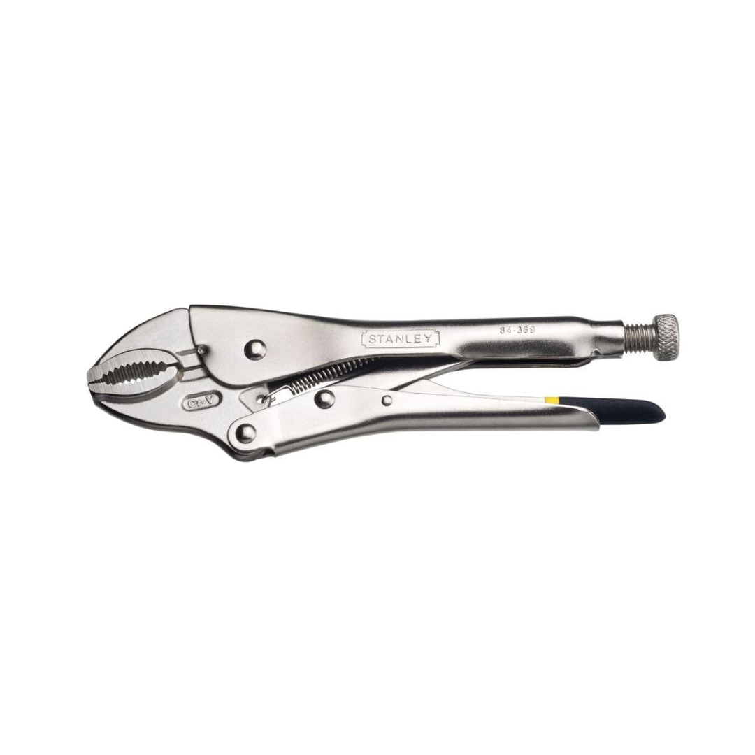 Stanley Curved Jaw Locking Plier 1-84-369 10 Inch – Cr-Mo Steel Vise Grip Pliers – Dubai UAE