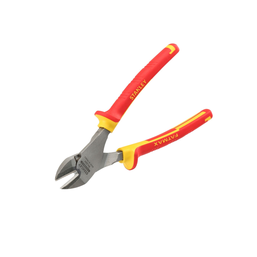 Stanley Diagonal Cutting Plier 0-84-004 – 1000V Insulated MaxSteel VDE Side Cutter – Dubai UAE