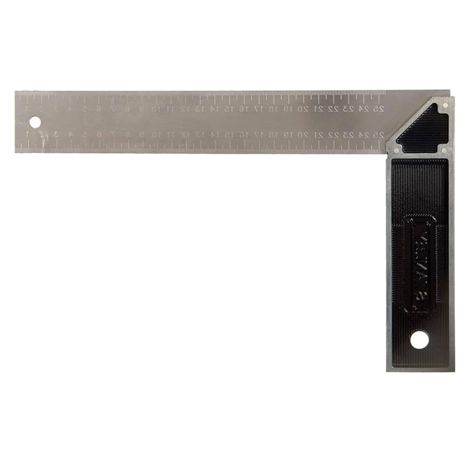 Stanley E-46534 carpenter try square 250 mm with cast zinc handle in UAE