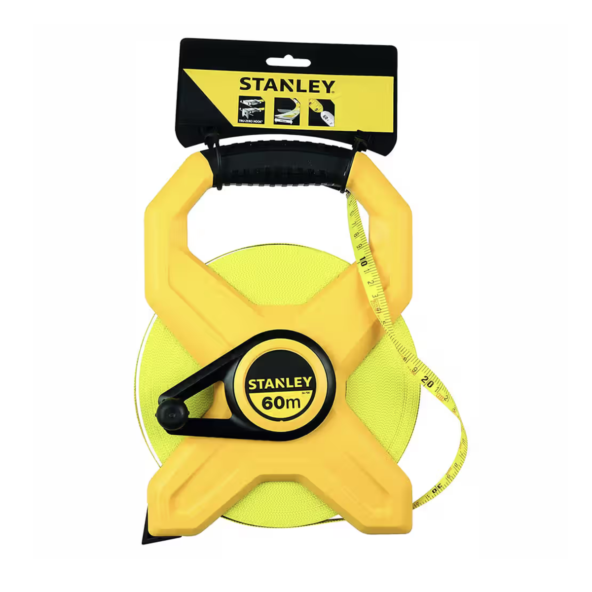 Stanley STHT34795-8 60m fibreglass open-reel measuring tape