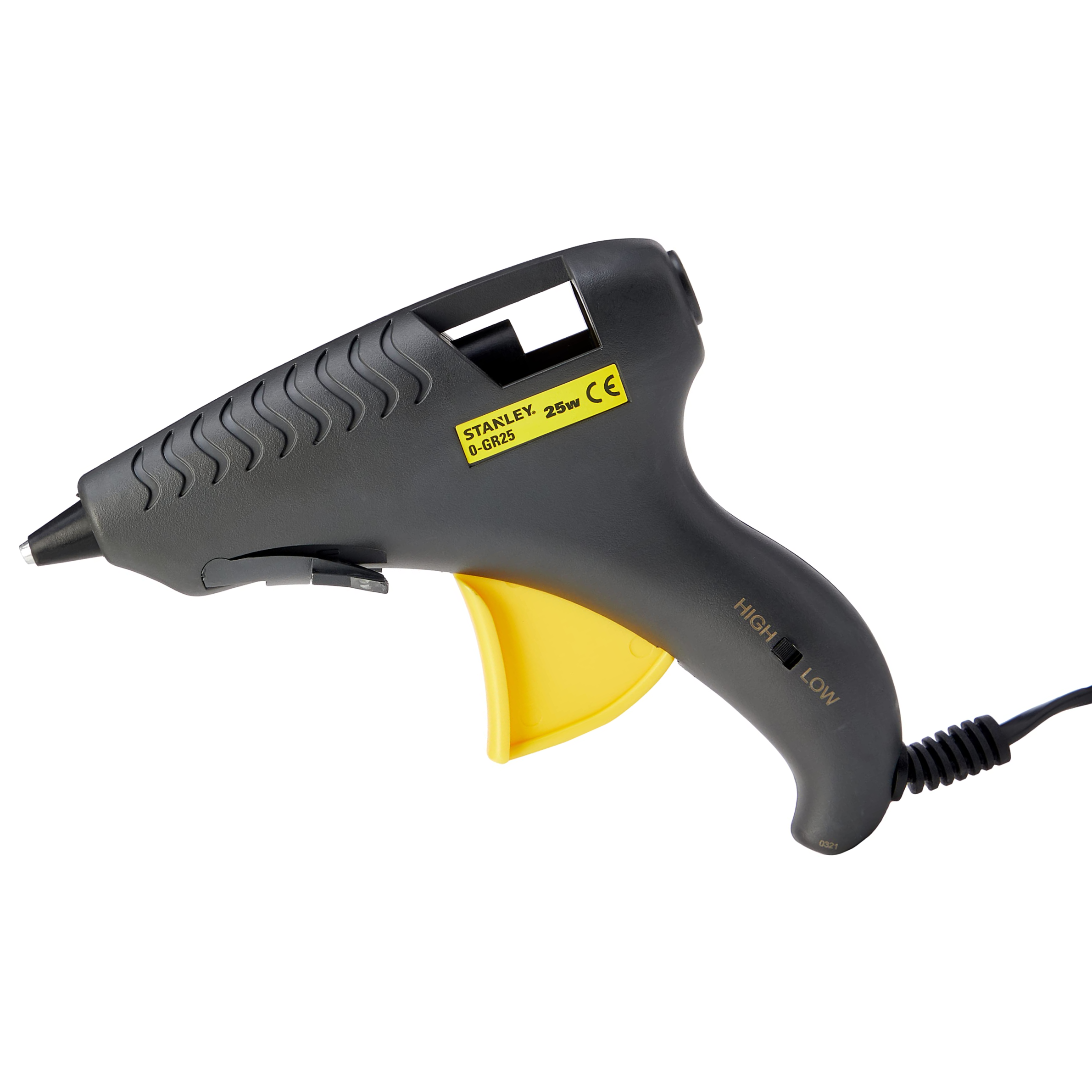 Stanley 0-GR25 dual-temperature glue gun with precision tip