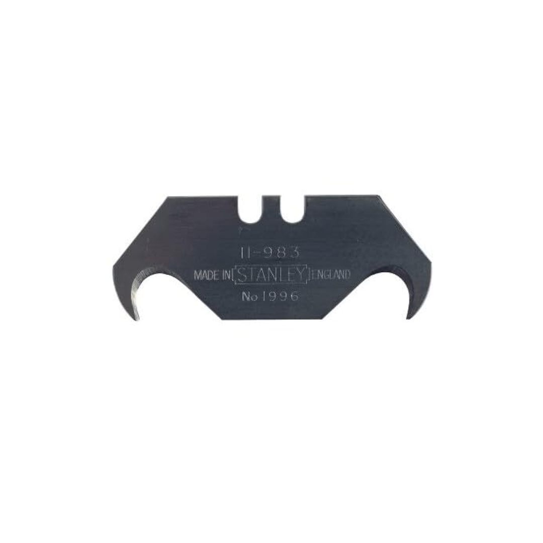 Stanley Hook Knife Blade 1-11-983 – Double Hook Utility Blade for Flooring and Roofing – Dubai UAE