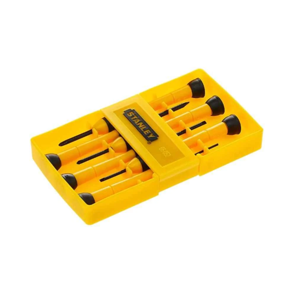 Stanley STHT66052-8 6 piece precision screwdriver set with storage case in UAE