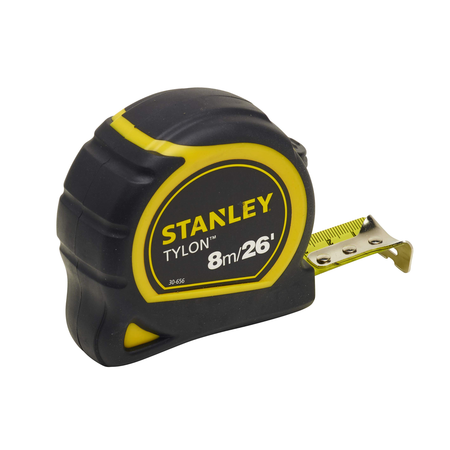 Stanley STHT36195 8m Tylon measuring tape with 25mm matte blade