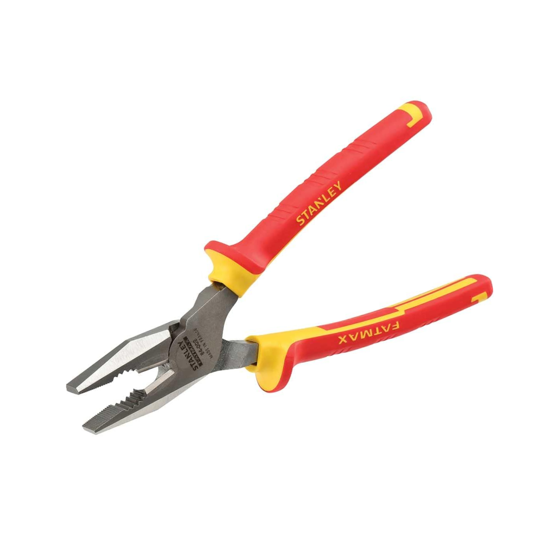 Stanley VDE Combination Plier 0-84-002 – 1000V Insulated MaxSteel Electrical Plier – Dubai UAE