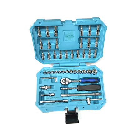 Taparia 1/4 inch socket set SA46 with accessories