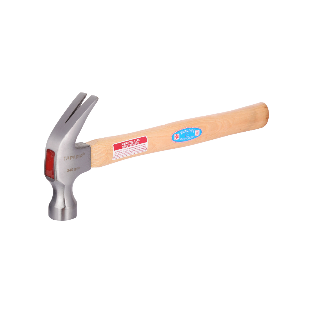 Taparia 340 g Claw Hammer with solid wood handle