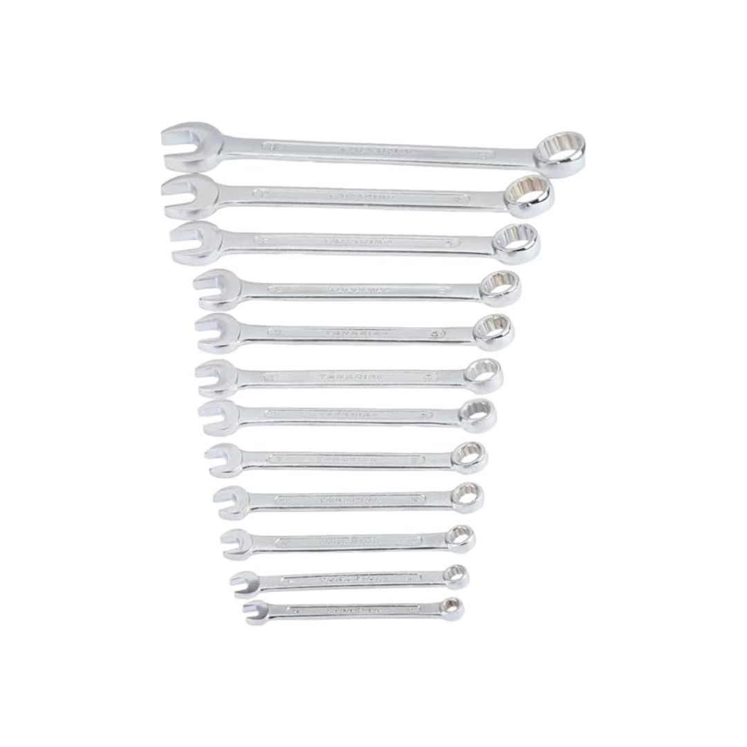 Taparia 12 piece combination spanner set chrome vanadium