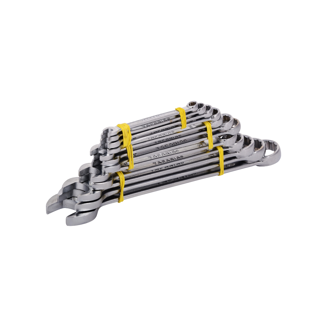 Taparia combination spanner set 8 pieces chrome vanadium