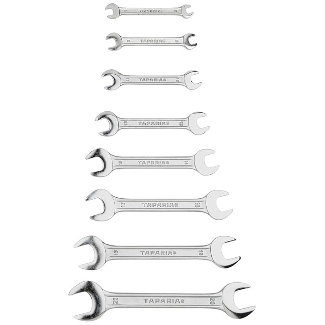 Taparia DOE spanner set 6–22mm 8 pieces