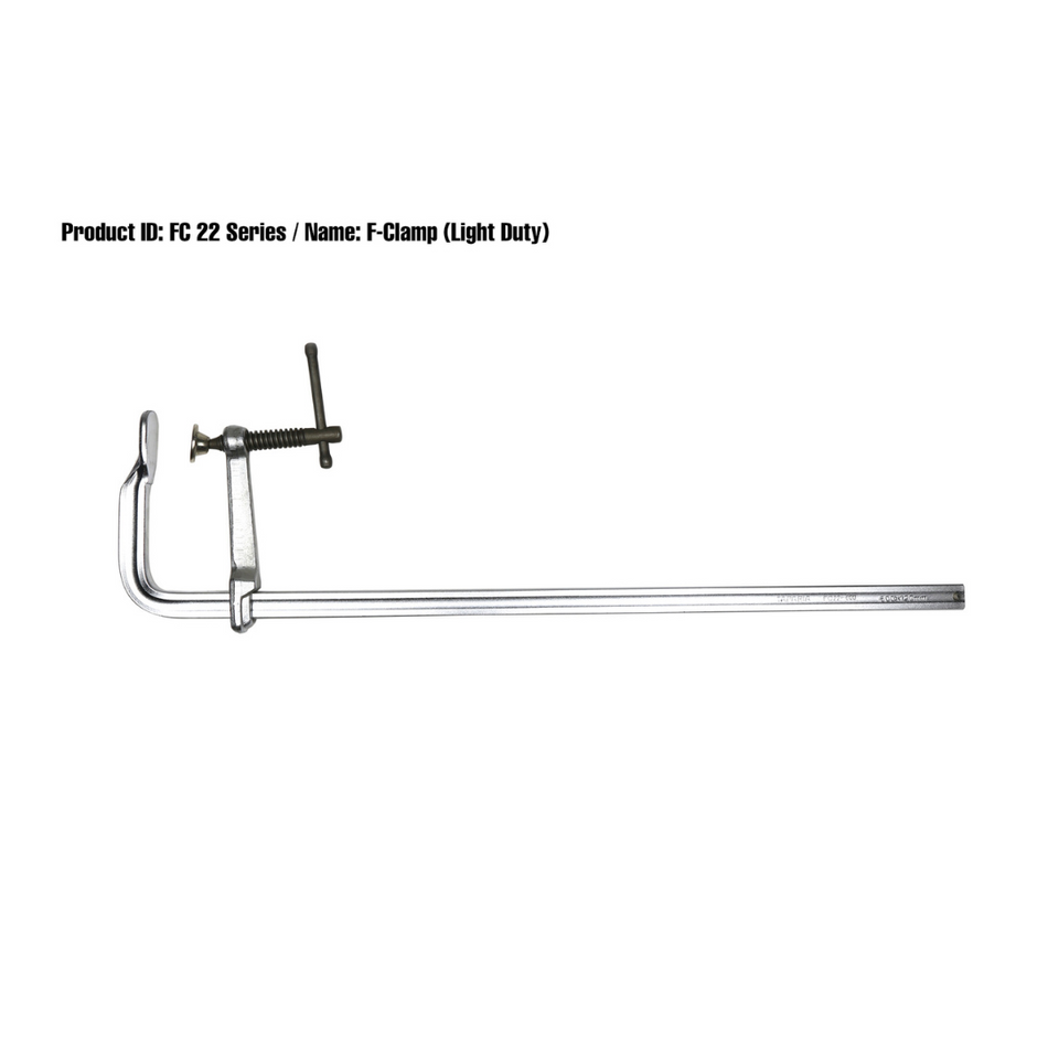 Taparia F clamp light duty 15-200mm FC15-200