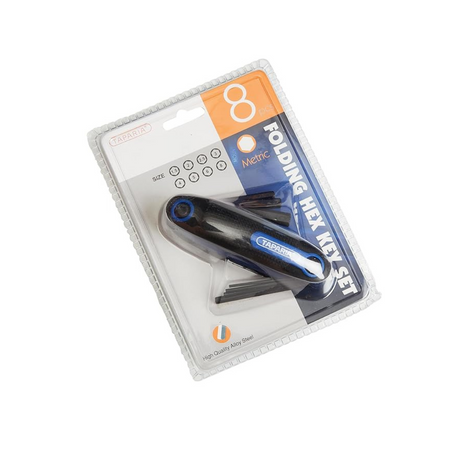 Taparia folding Torx key set KFT-8 alloy steel