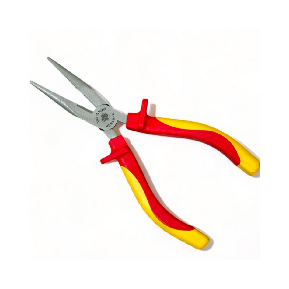 Taparia long nose plier 6 inch VDE insulated
