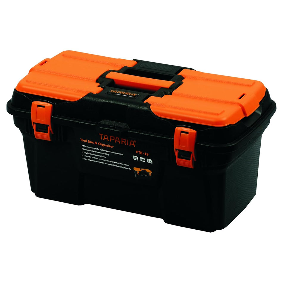 Taparia plastic tool box 16 inch heavy duty