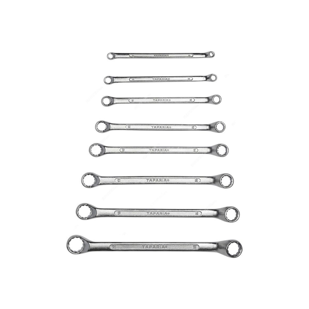 Taparia ring spanner set 6–22mm 8 pieces