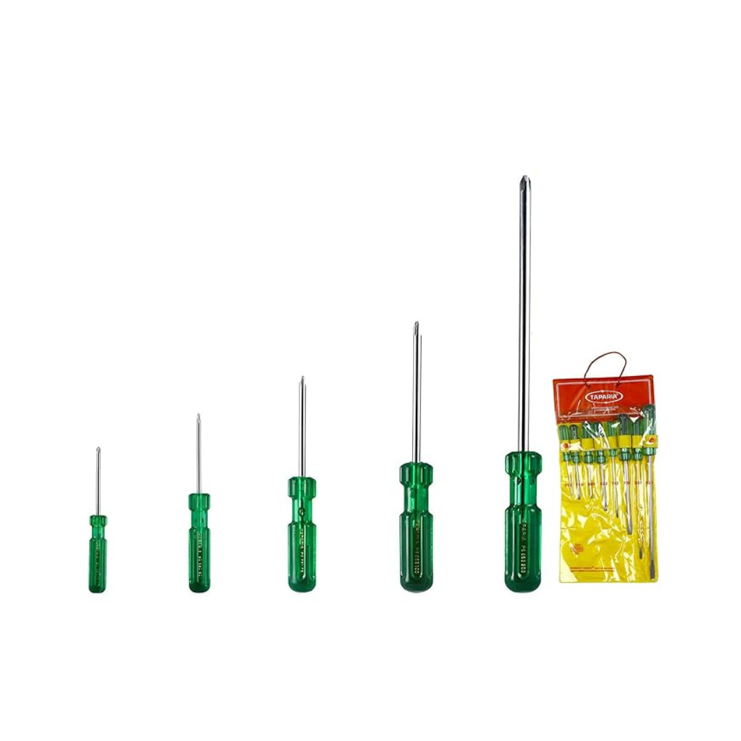Taparia Screwdriver Set 1013 with magnetic tips