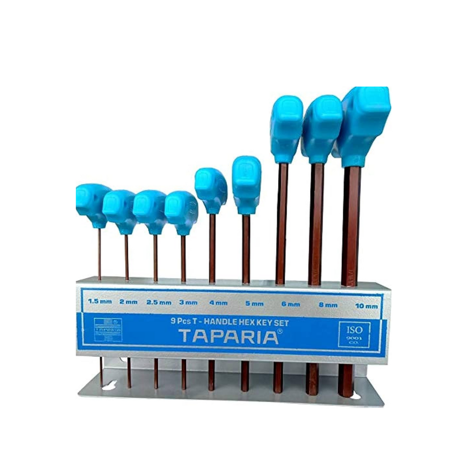 Taparia T handle Allen key set TAKM-9