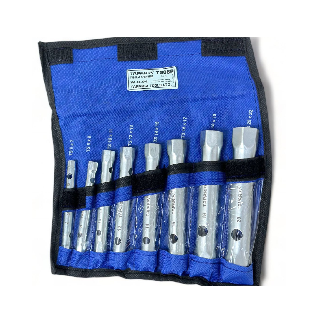 Taparia tubular spanners set TS08 8 pcs